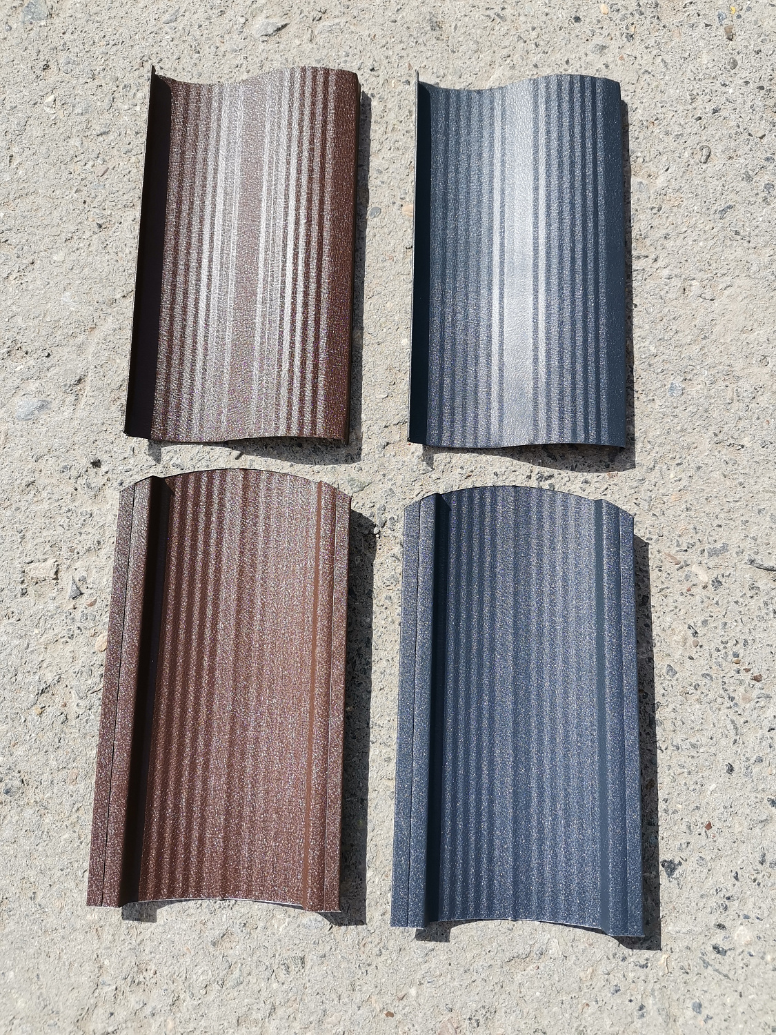 Металлопрофиль двусторонний под Стальной Бархат в Волгограде