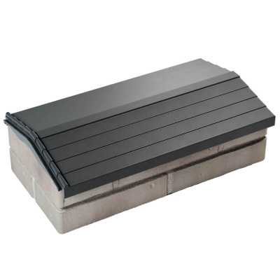 Парапет Бона ХайТек Серый посадка на 1 кирпич 200,225,255мм фото 4